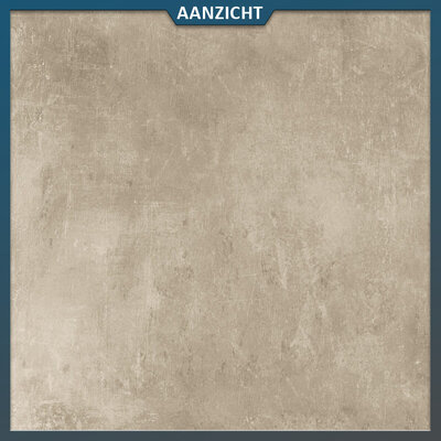 EnergieKer Keramische tuintegel Loft Taupe 80x80x2 cm
