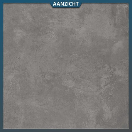 EnergieKer Keramische tuintegel Parker Antracite 80x80x2 cm - Energieker