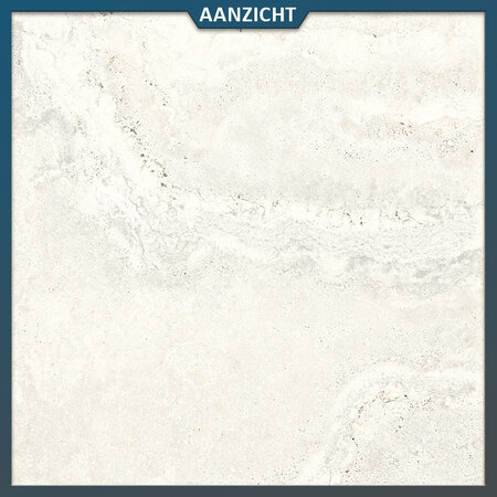 EnergieKer Keramische tuintegel Navona Soft Niveo 80x80x2 cm