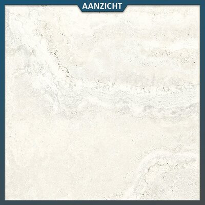 EnergieKer Keramische tuintegel Navona Soft Niveo 60x60x2 cm