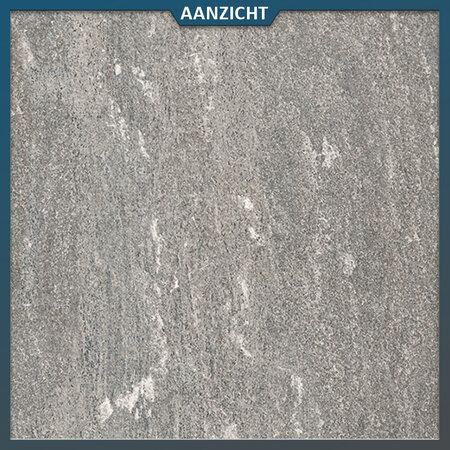 EnergieKer Keramische tuintegel Pietra di Vals Grey 60x60x2 cm - Energieker