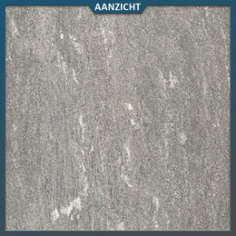EnergieKer Keramische tuintegel Pietra di Vals Grey 60x90x2 cm