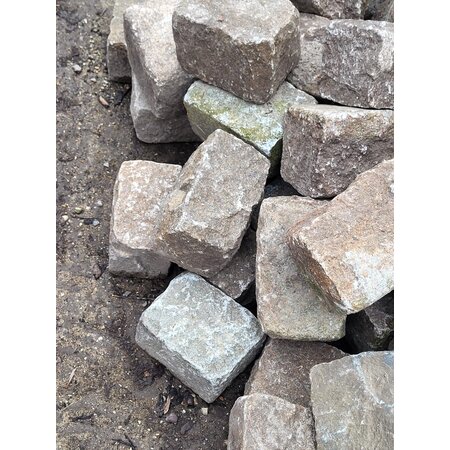 Natuursteenvoordelig Zweeds graniet kasseien