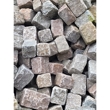 Natuursteenvoordelig Zweeds graniet kasseien