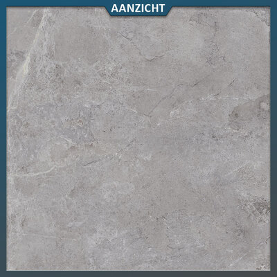Castelvetro Keramische tuintegel Evolution Grey 60x60x2 cm