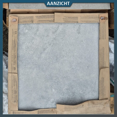 Natuursteenvoordelig Keramische tuintegel Lamina Gris 60x60x3 cm - Pavimentos