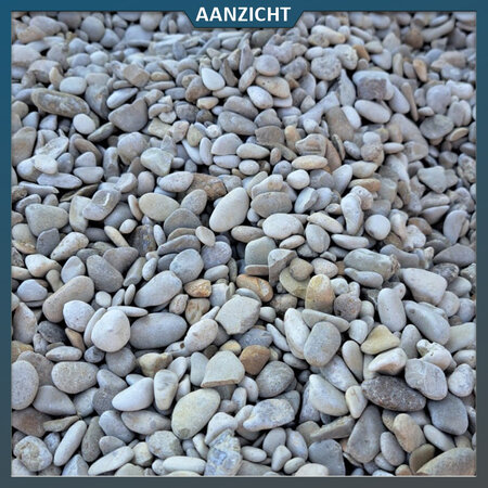 Natuursteenvoordelig Kasteelgrind Beige 5-15 mm