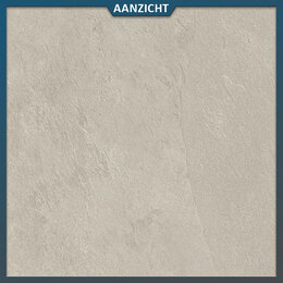 Natuursteenvoordelig Keramische tuintegel Waterfall Ivory Flow 90x90x2 cm