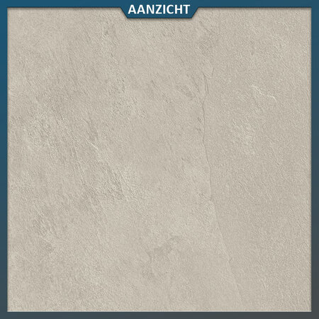 Natuursteenvoordelig Keramische tuintegel Waterfall Ivory Flow 90x90x2 cm