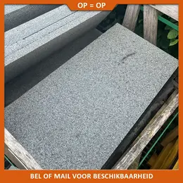Natuursteenvoordelig Tuintegel graniet G654 gevlamd 30x60x2 cm