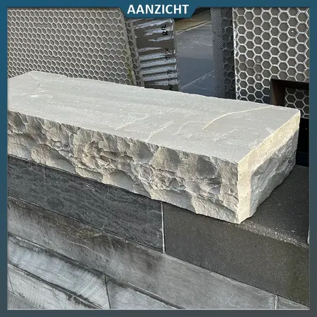 Natuursteenvoordelig Kandla Grey trapblokken 100x35x15 cm – Natuursteen traptreden