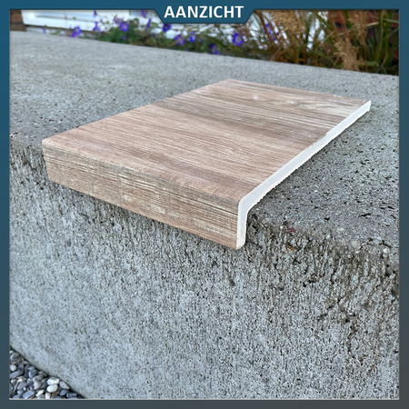 Natuursteenvoordelig Keramische Zwembadrand Madera Wood Amazonica