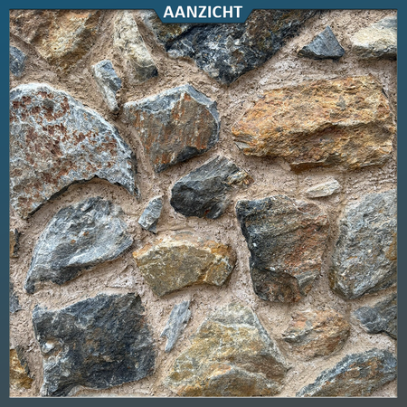 Muurbekleding Rock Face Akron