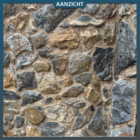 Muurbekleding Rock Face Akron