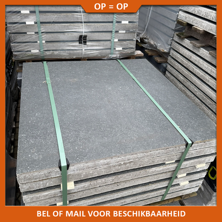Natuursteenvoordelig CeraDeco Belga Antiquato 90x90x5 cm - Actie!