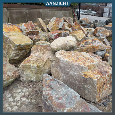 Natuursteenvoordelig Zwerfkeien Grauwacke