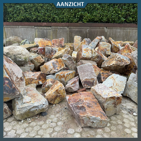 Natuursteenvoordelig Zwerfkeien Grauwacke kopen