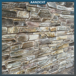 Natuursteenvoordelig Wandbekleding Stenari Oros 3-5 cm dikte