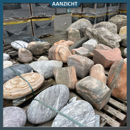 Natuursteenvoordelig Afgeronde natuurstenen keien