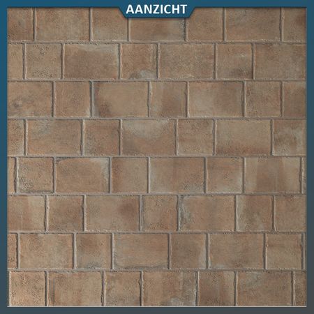 Kronos Keramische terrastegels Keramische tegel Block Cotto 2.0 Kronos