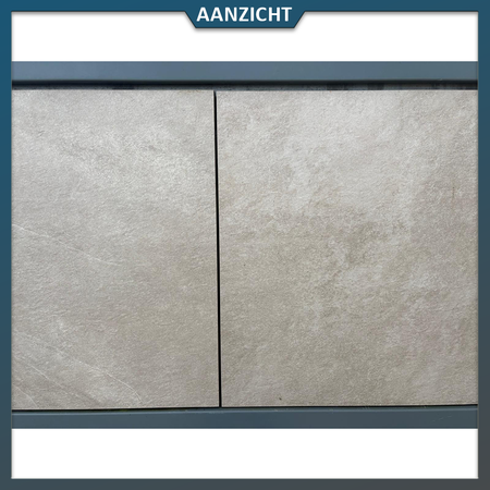 MBI Keramiek op beton Plotone Stone Greige 60x60x4 cm