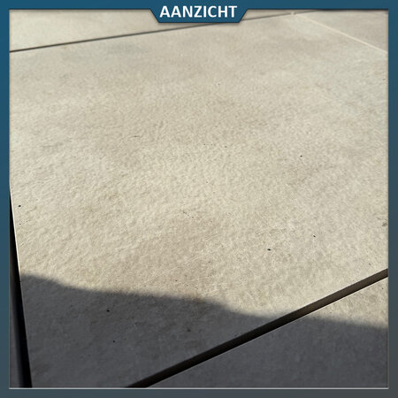 EnergieKer Keramische tuintegel Loft Taupe 60x60x2 cm - EnergieKer