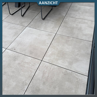 EnergieKer Keramische tuintegel Loft Taupe 60x120x2 cm