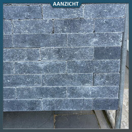 Natuursteenvoordelig Vietnamees hardsteen gezoet + getrommeld 28x7x6 cm