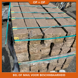 Natuursteenvoordelig Palissades Kandla Multicolor 100x12x12 cm