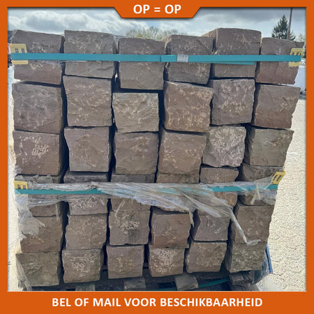 Natuursteenvoordelig Palissades Kandla Multicolor 100x12x12 cm | Opruiming!