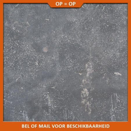 Natuursteenvoordelig Tuintegel Chinees hardsteen gezoet met facet 50x50x4 cm Opruiming