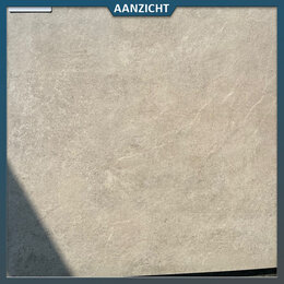 Natuursteenvoordelig Keramische tuintegel Horizon Morning Dune 100x100x3 cm