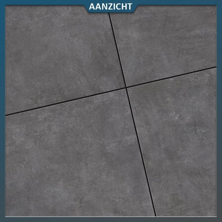 Redsun Cerasun Cilento Antracite 60x60x4 cm