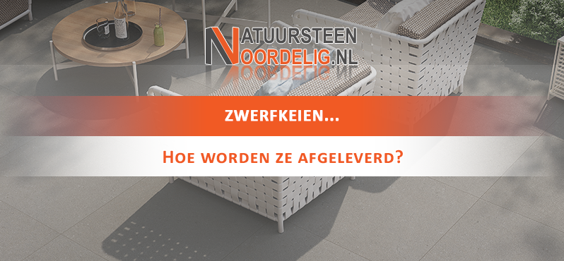Hoe worden zwerfkeien geleverd? Per pallet, knijper of kraanwagen?