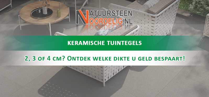 Keramische tuintegels: Kies je 2, 3 of 4 cm dik? (En bespaar op je aanleg!)