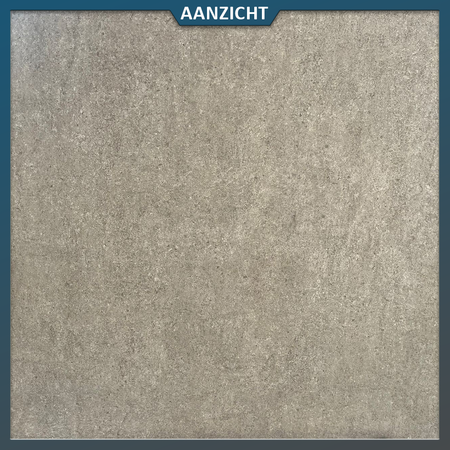Natuursteenvoordelig Keramische tuintegel Horizon Night Silver 100x100x3 cm