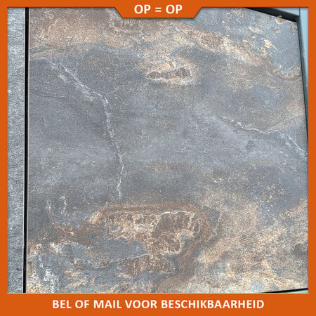 MBI GeoCeramica Multicolor Mix Dark 60x60x4 cm - Aabieding