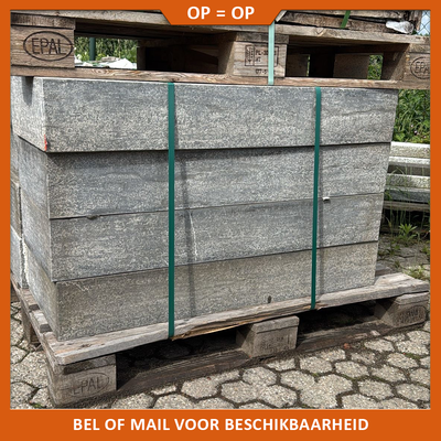 Natuursteenvoordelig Traptrede Chinees hardsteen 100x35x15 cm