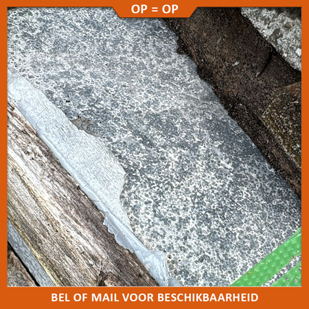 Natuursteenvoordelig Traptrede Chinees hardsteen 100x35x15 cm Gevlamd en geborsteld