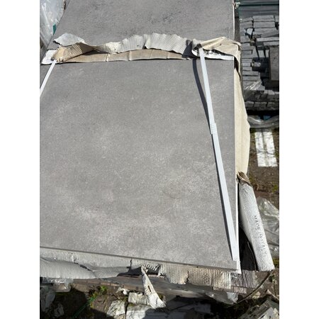 Redsun Keramische tuintegel Concrete Ash TRE 60x60x3 cm