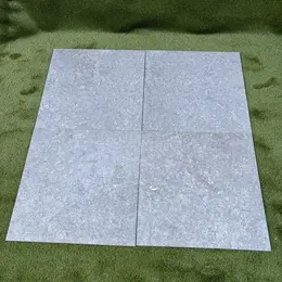 Natuursteenvoordelig Keramische tuintegel 80x80x2 Hardsteen Look Licht