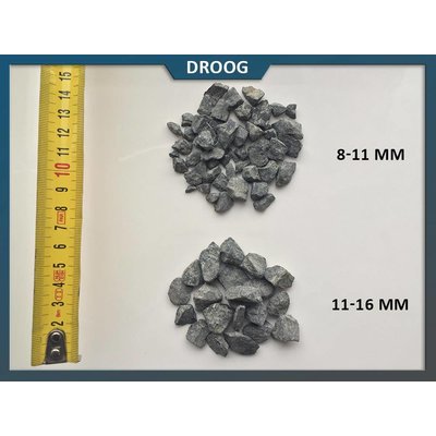Natuursteenvoordelig Basalt split 8-11 mm