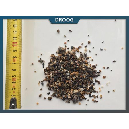 Natuursteenvoordelig Bestratingssplit bonte kwartsiet 2-5 mm