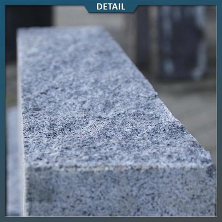 Natuursteenvoordelig Stapelblok Graniet Antraciet 40x16x8 cm