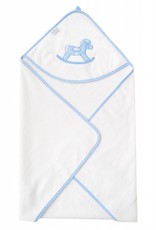 Tavolinchen Hooded Bath Towel "Rocking Horse" | The perfect baby bath towel for cozy moments after bathing