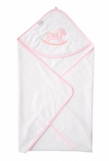 Tavolinchen Hooded Bath Towel "Rocking Horse" | The perfect baby bath towel for cozy moments after bathing
