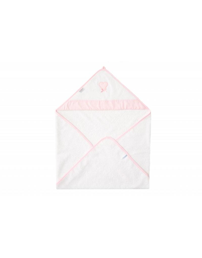 Tavolinchen Tavolinchen Hooded bath towel »Heart with bow«