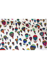 TAVO Frottier-Stoff  »bunte Luftballons"