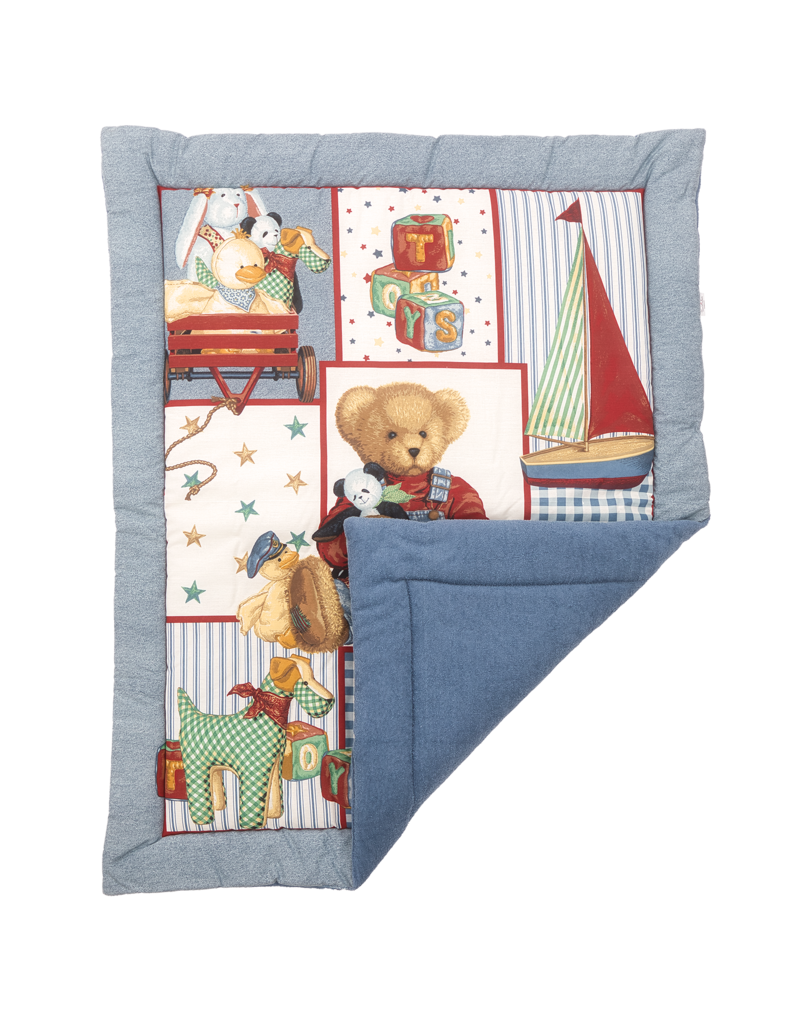 Tavolinchen Tavolinchen Playpen insert "The bear in the dungarees"