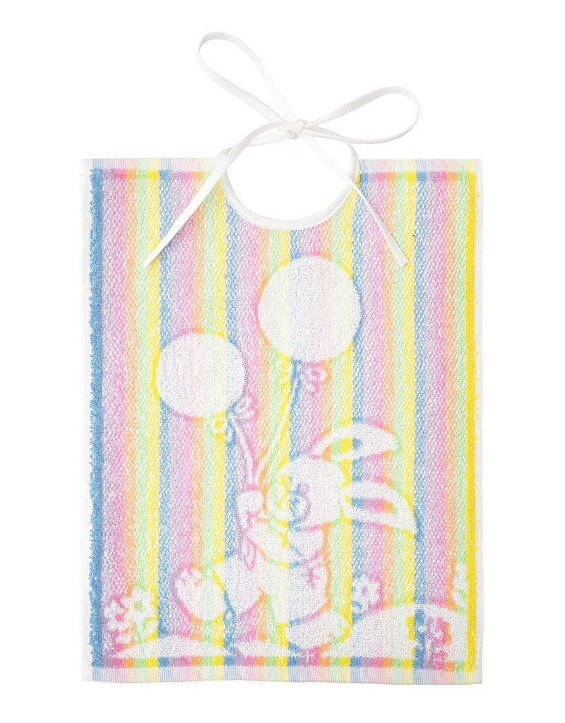 Tavolinchen Jacquard bib "Mr. Rainbow" (2-pack)